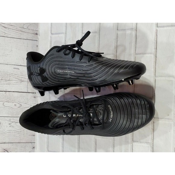 Under Armour Magnetico Soccer Cleats Black 3022145-003 MENS SIZE 13 - Picture 5 of 8